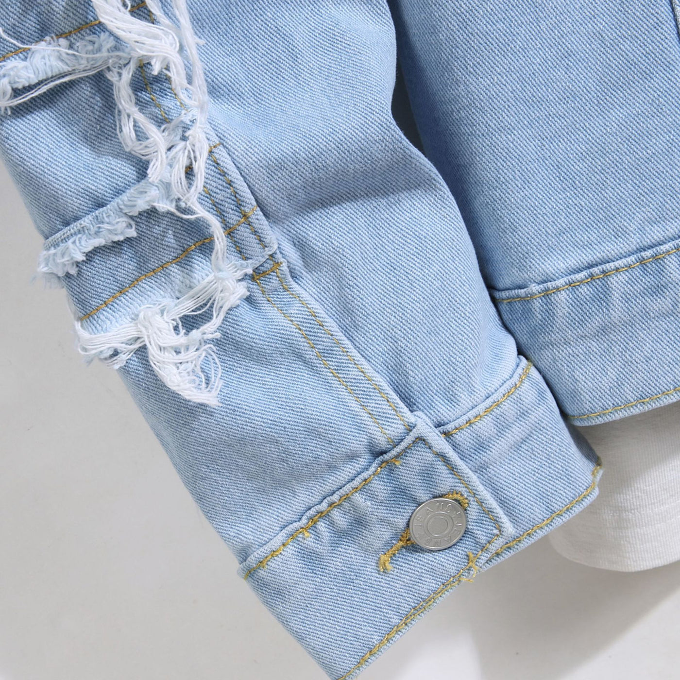 Spring And Autumn Denim Coat Men